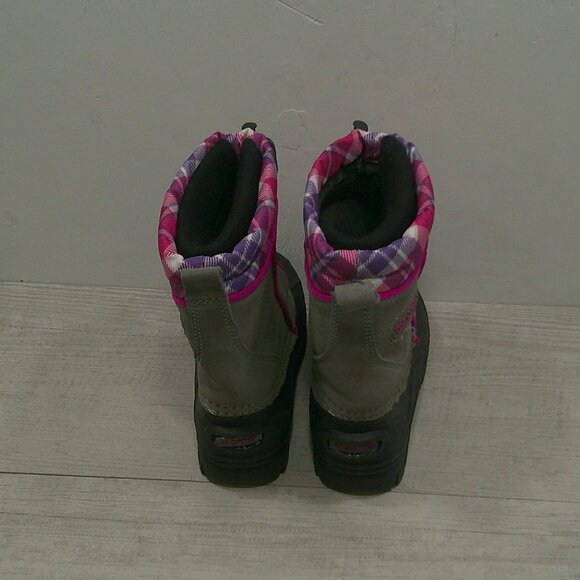 Sporto Purple Pink Plaid Frost G Snow Winter Duck Boots w/ Inserts Size 11 - Picture 7 of 12